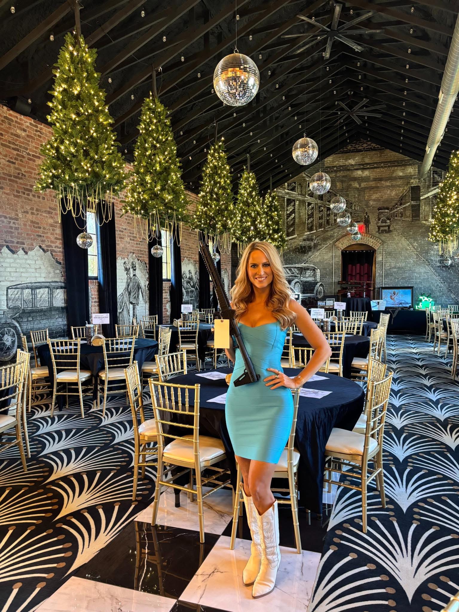 High Profile representative at an elegant gala venue